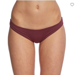 Tavik Essentials Ali Moderate Bikini Bottom Merlot Minimal Coverage XL